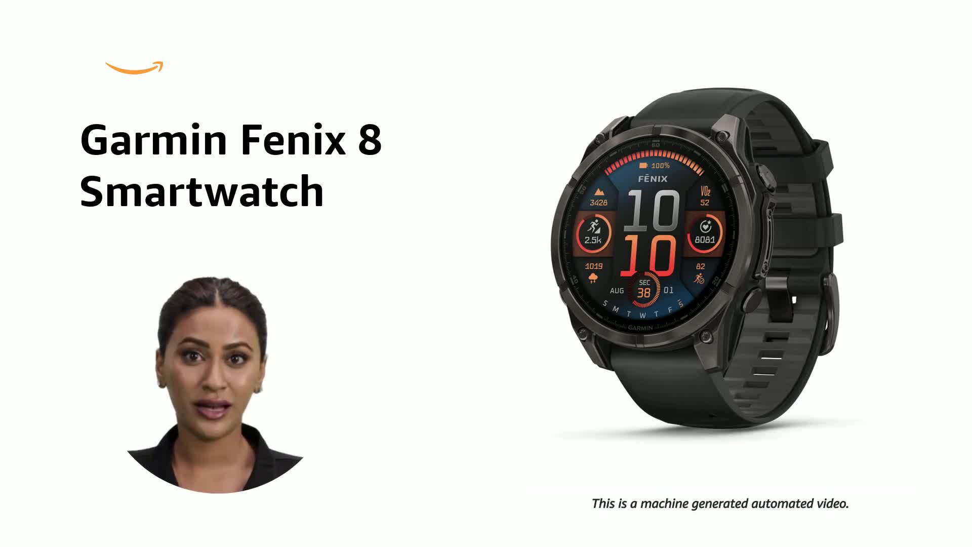 Garmin Fenix 8, 47mm, AMOLED, Sapphire, Smartwatch, Carbon Gray